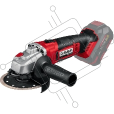 Угловая шлифовальная машина ЗУБР 18В, без АКБ, в коробке. УШМ-18-125