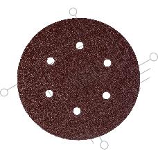 Круг шлифовальный PATRIOT на липучке, 150мм, 6 отверстий, Р60, 5 шт