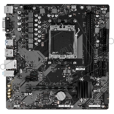 Материнская плата Gigabyte A620M S2H (V2.0) AM5, AMD A620, 2xDDR5, 4xSATA, 1xM.2, 1xPCIe 4.0 x16, 1xPCIe 3.0 x1, 1xD-Sub, 1xDP (v1.4), 1xHDMI (v2.1), 1x1Gb LAN, 2xUSB-A 5Gbps, 4xUSB-A 2.0, 3x3.5 мм, 7.1, mATX