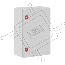 Шкаф ST с монтажной платой 600х400х250мм от IP65-до IP66 IK10 ДКС R5ST0649