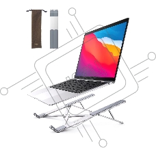 Алюминиевая раздвижная подставка для ноутбука Ugreen LP451-40289 Silver (40289)
