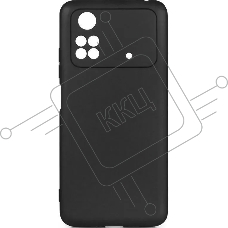 Чехол (клип-кейс) DF poOriginal-06  для Poco M4 Pro (4G)  черный