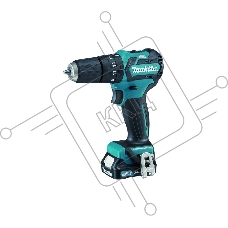 Дрель-шуруповерт Makita HP332DWAE Аккумуляторная, Ударная, Кейс