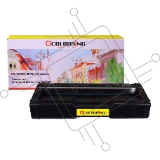 Картридж Colouring CG-407546 (SPC250E) Yellow (1600 копий) для принтеров Ricoh Aficio SPC250/SPC260/SPC261