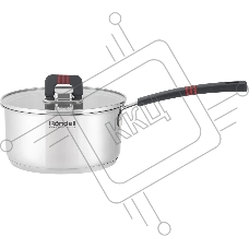Ковш Rondell Stripes RDS-1635, 2л, 18см, с крышкой, сталь