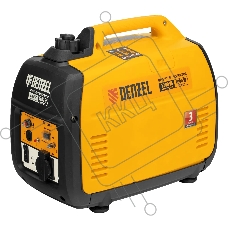 Генератор инверторный Denzel GT-1200iS, 1,2 кВт, 230 В, бак 2,4 л, закрытый корпус, ручной старт
