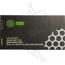 Блок фотобарабана Cactus CS-DR3400 черный ч/б:30000стр. для HL-L5000/L5100/L5200/L6250/L6300/L6400, DCP-L5500 Brother