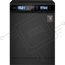 Посудомоечная машина Weissgauff DW 996 Touch Inverter Dual Fan Dry, черный, 60 см, 15 компл., 47 дБ, класс A+++