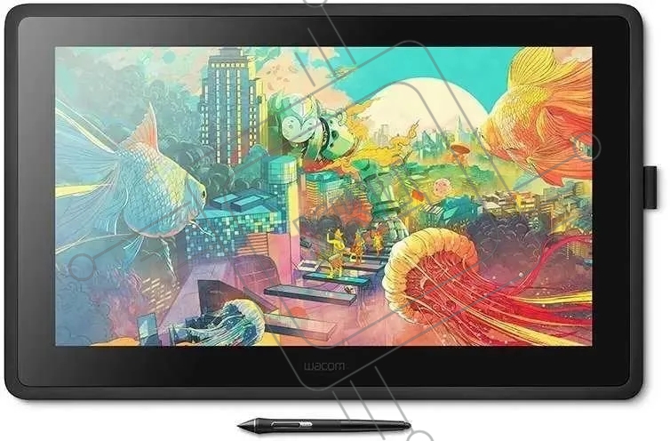 Графический планшет-монитор Wacom Cintiq 22 LED HDMI черный