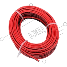 Акустический кабель Cablexpert CC-TC2Lx0,35-10M, 2x0.35мм2, 10м, черно-красный, пакет