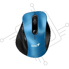 Мышь беспроводная Genius Ergo 9000S синий, 2400 dpi, радиоканал, USB, кнопки - 6