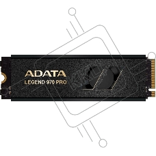 Накопитель SSD ADATA Legend 970 Pro, 2TB, PCIe 5.0 x4, M.2 2280, NVMe, R/W 14000/10000, активное охлаждение