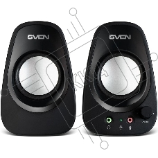 Колонки SVEN 190, 2.0, черный, USB, мощность 2x3 Вт(RMS)