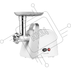 Мясорубка электрическая Galaxy Line GL 2421, белый, 1600 Вт, функция «Реверс»