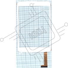 Сенсорное стекло (тачскрин) OLM-080A0241-PG. белое