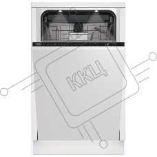 Встраиваемая посудомоечная машина Beko BDIS38121Q, белый, 44.8 см, 11 компл., 46 дБ, класс A