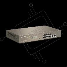 Управляемый PoE гигабитный коммутатор Tenda TEG5310P-8-150W L3, 8PoE портов, 1 Uplink, 1 SFP
