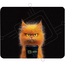 Коврик для мыши Cactus Red Cat 220x180x2мм (CS-MP-P11XS)