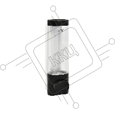 Дозатор для мыла Puff-8105Bl, 250 мл, черный, ABS-пластик