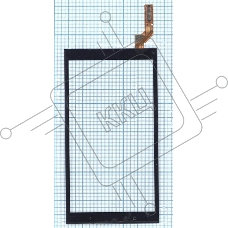 Сенсорное стекло (тачскрин) для HTC Desire 700, черное