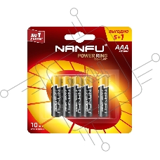Батарейка Nanfu AAA (5+1шт.) (LR03 6B(5+1))
