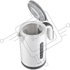 Чайник электрический Polaris PWK 1220C Water Way Pro 1.2л. 2200Вт белый корпус: пластик (PWK 1220C)