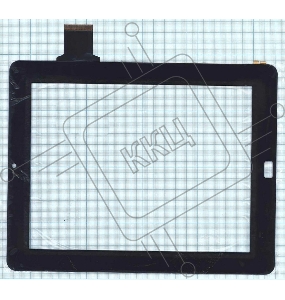 Сенсорное стекло (тачскрин) ONDA Vi40 Elite 300-L3611A-A00 v1.0. черное