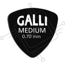 Медиатор GALLI STRINGS [N16M] Medium, толщина 0.7 мм