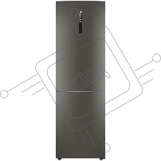 Холодильник Haier C2F636CFRGU1 серебристый двухкамерный 256/108 л морозилка снизу, No Frost