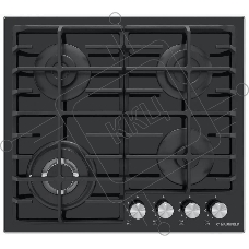 Газовая варочная панель Maunfeld EGHG.64.63CB/G, 4 конфорки, закаленное стекло, черный