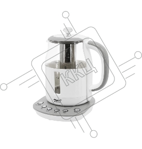 Чайник электрический ATLANTA ATH-2534 1,5л, стекло (gray) (24)