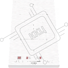 Индукционная варочная поверхность Hyundai HHI 3752 WG, белый