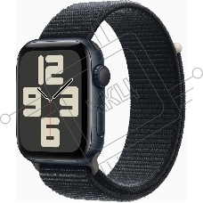 Смарт-часы Apple Watch SE 2024 A2723 44мм OLED корп.темная ночь Sport Loop рем.темная ночь разм.брасл.:130-200мм