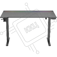 Стол для компьютера Cactus CS-EDXL-GBK столешница МДФ, черный карбон каркас черный 140x60см Стол для компьютера Cactus CS-EDXL-GBK столешница МДФ, черный карбон каркас черный 140x60см