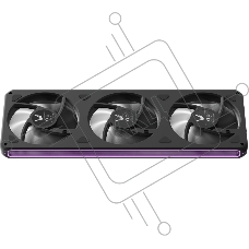 Вентилятор для корпуса Formula V Line AIR FUSION 3 BK REVERSE, 360x120x28мм, ARBG 3pin + PWM 4pin, 500-1800 RPM, 37.83 DBA MAX, HYDRO BEARING