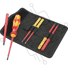 Отвертка Wera Kraftform Kompakt VDE 7 Universal 1 Tool Finder в компл.:70 предметов (WE-006600)
