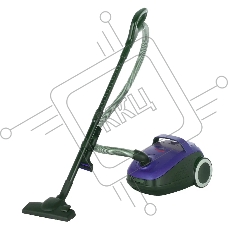 Пылесос Shivaki VC 530 Bag синий, 420/2000 Вт, уборка сухая, пылесборник мешок 3 л
