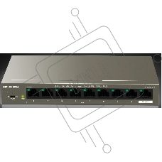 Коммутатор неуправляемый PoE IP-COM G1109P-8-102W 9 портов, 9x1 Гбит/с, PoE 8х92 Вт, настольный