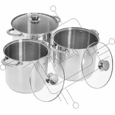 Набор посуды Zeidan Z-50640 нержавеющая сталь