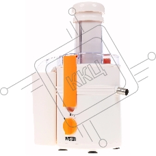 Соковыжималка Mystery MJE-1901 белый, центробежная, 900 Вт, 900 мл, механическое