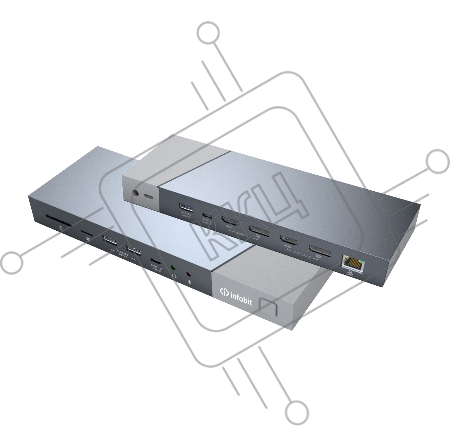 Распределитель Infobit [iTrans OCS 151] 15 подключений через 1 кабель USB