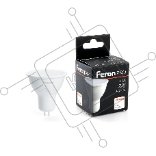 Лампа светодиодная FERON PRO LB-1610 (38159) 10 вт 230в GU5.3 белый