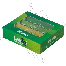 Набор микропрепаратов Levenhuk LabZZ P12 3предм. зеленый/желтый (72869)