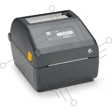 Принтер этикеток Zebra TT (74/300M) ZD421; 203 dpi, USB, USB Host, Ethernet, BTLE5, EU and UK Cords, Swiss Font, EZPL