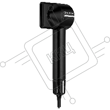 Фен BRAYER BR3028 черный, 1600 Вт, ионизация