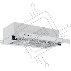 Вытяжка встраиваемая Candy CBT60RWG-07 белый, 60 см, 650 м³/ч, 70 дБ