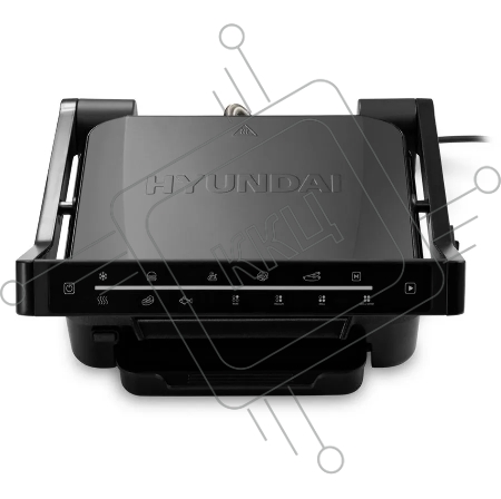 Электрогриль Hyundai HYG-5029 2200Вт черный/черный