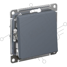 Кнопка нажимная сх.1, 10АХ, механизм SE AtlasDesign Грифель