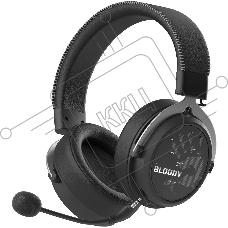 Наушники с микрофоном A4Tech Bloody MR590 Sports черный 1.5м мониторные BT/Radio/3.5mm оголовье (MR590 + WIRED/SPORT BLACK)