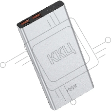 Портативный аккумулятор HIPER CORE 2XL Metal серебристый (10000 мАч)
